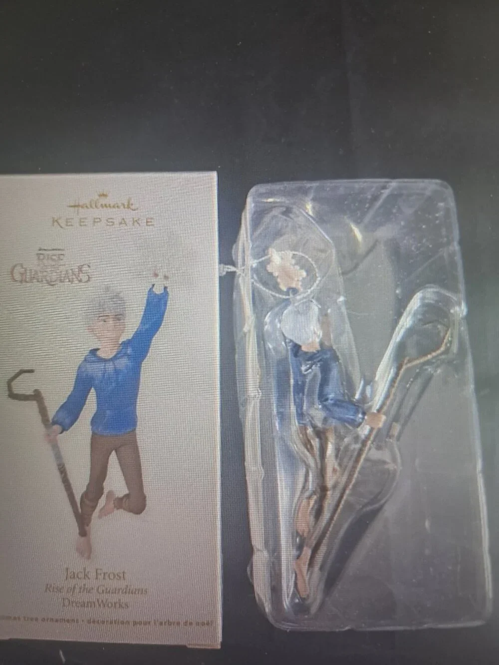 Dreamworks Rise Of The Guardians Jack Frost 2012 Hallmark Ornament Mint In Box